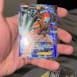 Pokemon Deoxys EX Full Art Holo Plasma Freeze Ultra Rare 170 HP Helix Force - Image 1