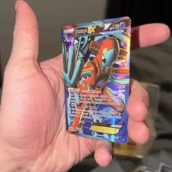 Pokemon Deoxys EX Full Art Holo Plasma Freeze Ultra Rare 170 HP Helix Force - Image 3