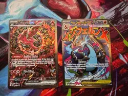 Mega Charizard X ex + Oricorio ex Pokemon Phantasmal Flames UPC Promo 023 & 024 - Image 1
