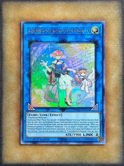 Yugioh GranSolfachord Musecia DAMA-EN048 Ultra Rare 1st Ed NM - Image 1