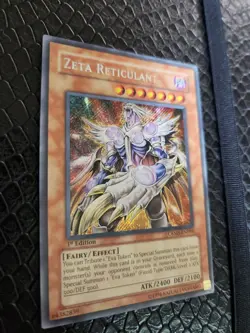 Zeta Reticulant CRMS-EN094 Secret Rare Lightly Played 1st Edition Yugioh - Image 4