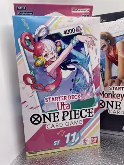 One Piece Starter Deck Set ST 11 Uta & ST 08 Monkey D Luffy & ST 09 Yamato TCG - Image 2