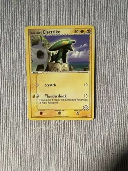 Pokemon TCG EX Team Magma Vs Team Aqua Electrike And Manectric Cards LP-MP - Image 2