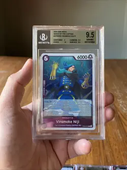 Vinsmoke Niji OP06-065 R Wings Of The Captain One Piece Card Graded Beckett 9.5 - Image 2