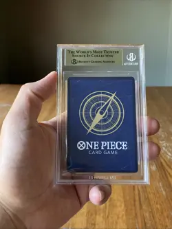 Vinsmoke Niji OP06-065 R Wings Of The Captain One Piece Card Graded Beckett 9.5 - Image 3