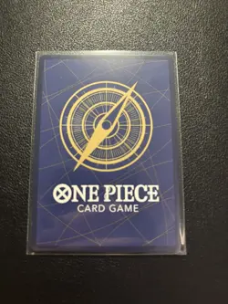 One Piece Card Game P-043 Monkey D Luffy Promo Crown King Foil Japanese Bandai - Image 2