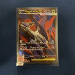 Mega Latias EX 163/132 Mega Evolutions English Pokemon Card - Near Mint - Image 1