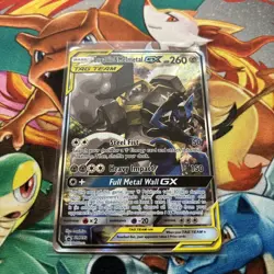Pokemon TCG Lucario & Melmetal Tag Team GX SM192 Holo Promo Card Sun & Moon NM/M - Image 2