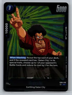 Dragon Ball Super Card Game #FB03-049 Hercule Foil - Image 1