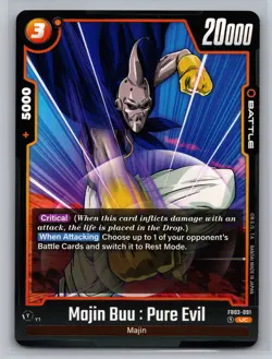 Dragon Ball Super Card Game #FB03-091 Majin Buu : Pure Evil - Image 1