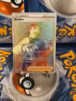 Pokemon TCG Brilliant Stars KINDLER Secret Rainbow Rare Card # 179/172 - Image 1
