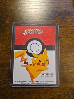 2024 Pokemon Nintendo Crystal Card Collection Mr Mime - Image 2