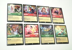 Disney Lorcana Theme Lot - A Goofy Movie Theme Lot of 8 Cards - Image 1