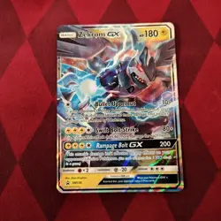 Zekrom GX Sun & Moon Black Star Promo SM138 Sm Holo Pokemon Card TCG NM/LP - Image 1