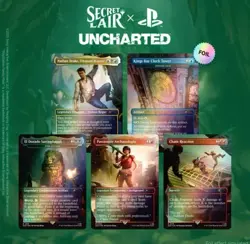 [PRE ORDER] MTG Uncharted ✨FOIL✨ [Secret Lair] Sealed Pack - Image 1