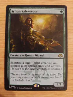 Sylvan Safekeeper - 0287 (Modern Horizons 3) - Near Mint NM - Rare - Image 1