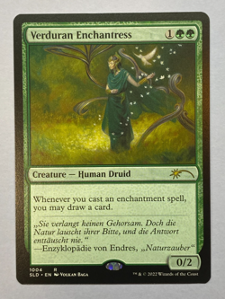MTG - Secret Lair - Volkan Baga - Verduran Enchantress - Non-Foil - NM - Image 1