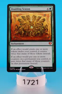 MTG Doubling Season Commander Masters Regular #283 - Image 1