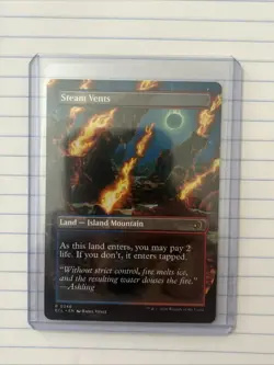Steam Vents (Borderless) Lorwyn Eclipsed Regular NM MTG - Image 2