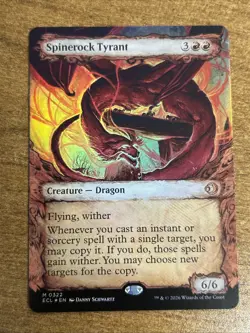 Spinerock Tyrant (0322) (Showcase) Lorwyn Eclipsed Foil NM-M Unplayed MTG 0322 - Image 1