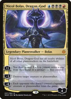 MTG Nicol Bolas, Dragon-God - 207 / English / Near Mint - Image 1