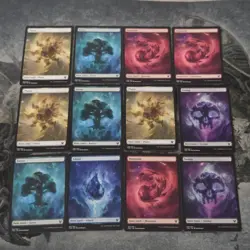 MTG Theros Beyond Death • Full Art Lands Mix Lot • 12 - Image 1