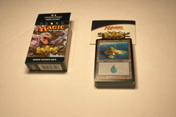 Magic The Gathering MTG Legions Morph Mayhem Theme Deck 2003 Foil Island - Image 1