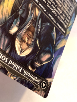 MTG Sephiroth, Fabled SOLDIER (Borderless) Final Fantasy 0317 FFVII FF7 NM - Image 5