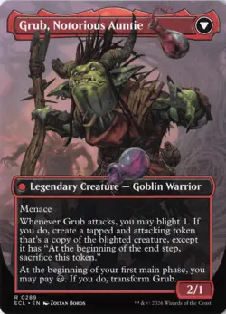 Grub, Storied Matriarch (Borderless) Lorwyn Eclipsed Normal NM 289 ECL MTG - Image 2