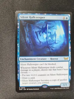 x1 Silent Hallcreeper DSK Duskmourn MTG 72 RARE M/NM 1x - Image 1