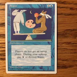 MTG: 2X Stasis - 1X ‘94 Revised (3rd Edition) & 1X ‘94 4th Edition - Vintage MTG - Image 3