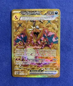 Pokemon Obsidian Flames Charizard ex Hyper Rare 228/197 Card - NM - Image 1