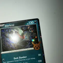 *AWESOME SWIRLS* Pokemon TCG - Darkrai Trick or Trade 2024 cosmos holo 136/197 - Image 3