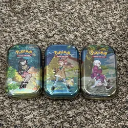 Pokemon TCG Crown Zenith Mini Tin FACTORY SEALED Lot Of 3 - Image 1