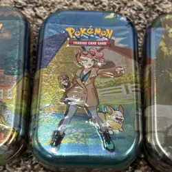 Pokemon TCG Crown Zenith Mini Tin FACTORY SEALED Lot Of 3 - Image 3