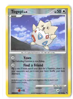 Pokemon Togepi 88/106 Great Encounters MP Reverse Holo - Image 1
