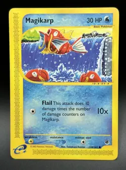 Magikarp 118/165 Pokemon Expedition LP - 0155 - Image 1