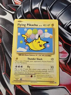 Flying Pikachu 110/108 Secret Rare - XY Evolutions - MP - Pokemon TCG - Image 1