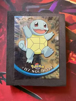 Pokemon TCG Squirtle #07 Topps TV Animation Edition Blue Label - Image 1