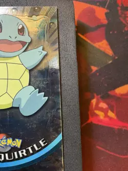 Pokemon TCG Squirtle #07 Topps TV Animation Edition Blue Label - Image 2
