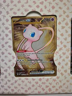 Pokemon 151 UPC Promo Set,TCG: Metal Mew 205, Sealed Mew 053 & Mewtwo 052 - Image 3