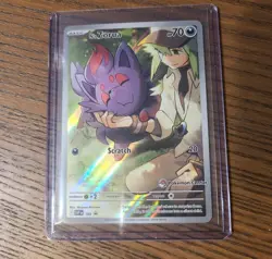 N’s Zorua 189 [Pokemon Center Stamp] Journey Together ETB Promo Pokemon TCG NM - Image 1