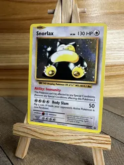 Pokemon XY Promos Promo,Holo Snorlax #XY179 Moderately played - Image 1