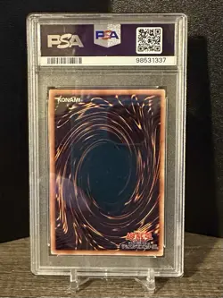 2008 Yu-Gi-Oh! JPN. Dark Magician Promo-Shonen Jump MAG. PSA 8 - Image 2