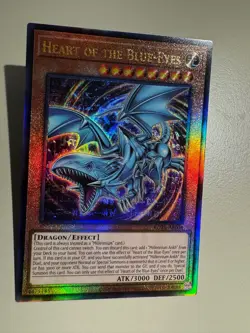 Yugioh Asian English ROTA-AE004 Heart of the Blue-Eyes Ultimate Rare Near Mint - Image 3