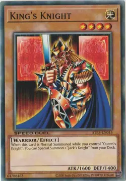 1x (NM) King's Knight - STP3-EN015 - Common - Unlimited YuGiOh - Image 1