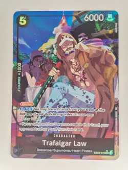 One piece TCG EB 02 Alternate Art - Trafalgar Law (EB02 - 045) - Image 1