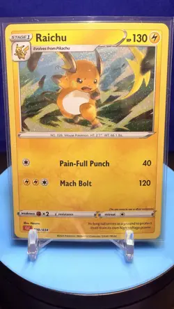 Raichu Classic Collection Trading Card Game Classic 009/034 NM - Image 1