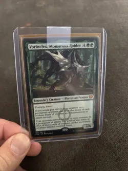 Magic the Gathering Kaldheim Vorinclex, Monstrous Raider Card 199/285 - Image 1