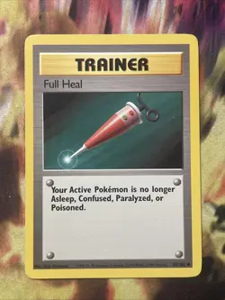 FULL HEAL - Base Set - 82/102 - Uncommon - Pokemon Card - Unlimited - Mp - Image 1